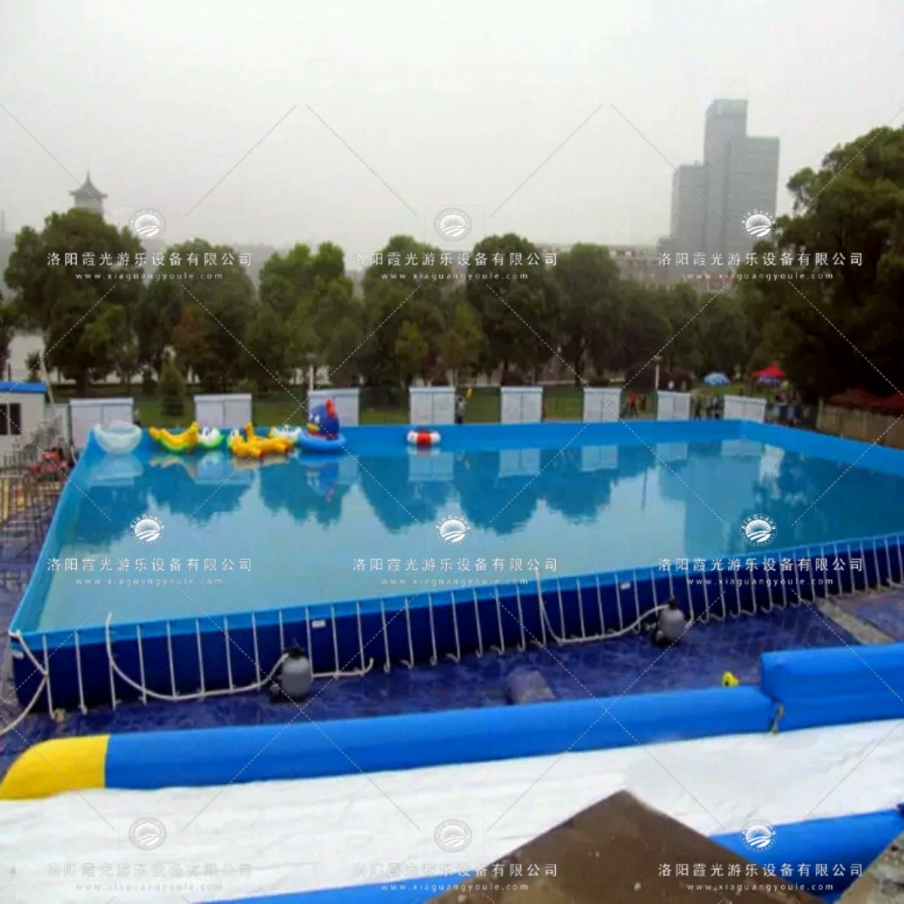 甘泉大型支架游泳池
